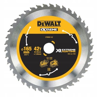 2. DeWALT DT99561-QZ Kreissägeblatt 16,5 cm 1 Stück.