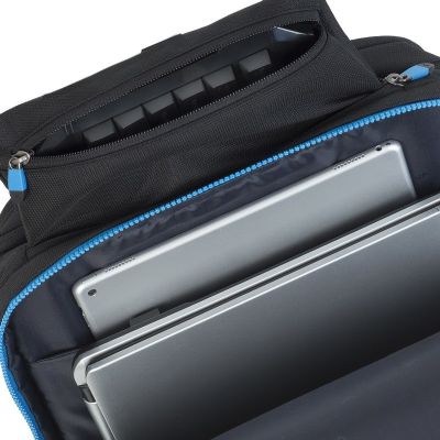 6. RIVACASE RUCKSACK FÜR GAMING-LAPTOP 17,3" BORNEO, SCHWARZ, GAMING, AUS WASSERDICHTEM MATERIAL