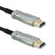 5. Qoltec 50472 HDMI-Kabel 20 m HDMI Typ A (Standard) Schwarz, Silber