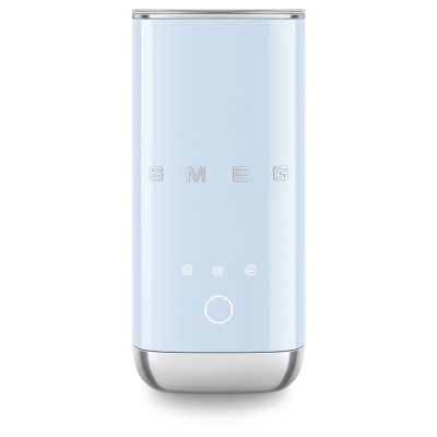 19. Smeg MFF02PBEU Milchaufschäumer/Milchwärmer, automatischer Milchaufschäumer/Milchwärmer, blau