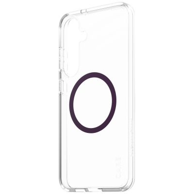 3. CARE by PanzerGlass Flagship Urban Combat Purple QI-Hülle für Samsung Galaxy S25+ – transparent