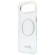 8. Guess IML Script Metal MagSafe Hülle für iPhone Air – Transparent
