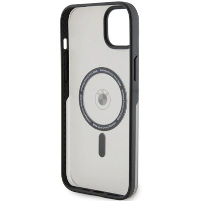 7. BMW Signature MagSafe Hülle für iPhone 14 Plus/15 Plus – Schwarz