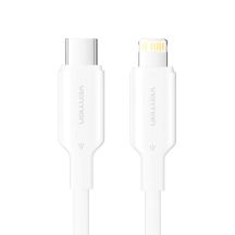 USB-C-auf-Lightning-Kabel, 3 A, 480 Mbit/s, 1 m, Weiß
