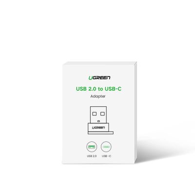 11. Ugreen US280 50568 USB-C 3.1 (weiblich) / USB-A 2.0 (männlich) Adapter – schwarz