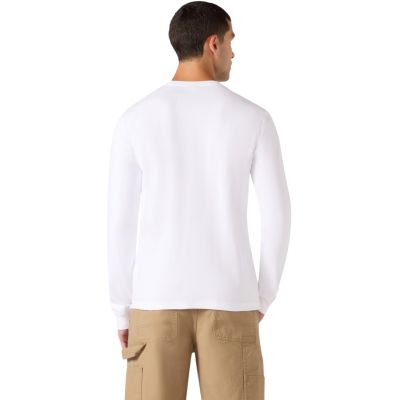 3. Champion LS Tee Herren-T-Shirt Weiß 222507 WW001