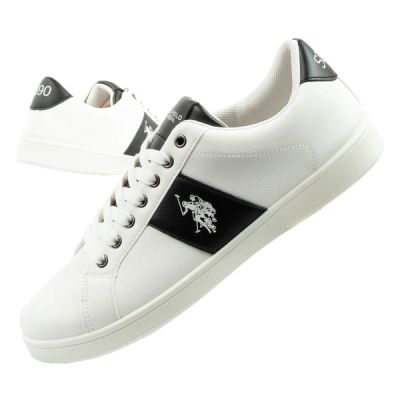 US Polo Assn. Schuhe, Sneaker, Herren-Sneaker, modisch, weiß, bequem