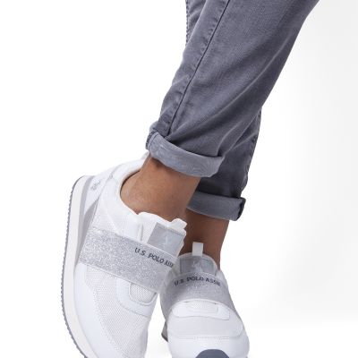 8. US Polo Schuhe W NOBIW003 WHI