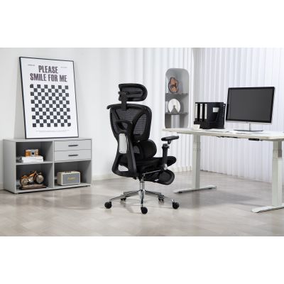 102. Activejet ergonomischer Bürostuhl YK848, schwarz