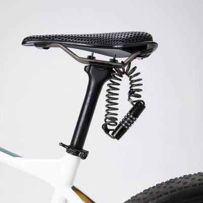 12. Wozinsky WBN-01R Fahrradschloss für Fahrradhelme, wasserdicht, 4-stellige Zahlenkombination – schwarz