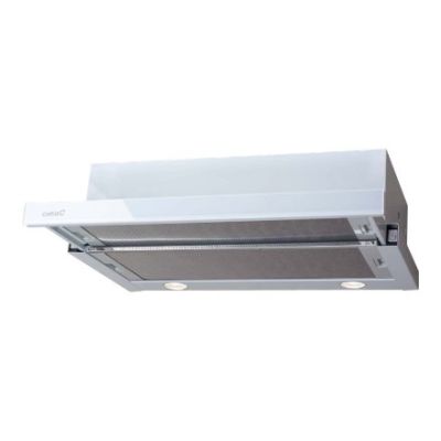 3. CATA TF 2003 600 GWH Teleskophaube, Klasse C, Breite 60 cm, 390 m³/h, mechanische Steuerung, LED, Weißglas