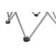 5. Outwell 470474 4-Bein-Campingstuhl, Schwarz/Grau