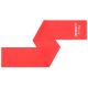 13. Trainingstape für Pilates-Übungen, 2000 x 150 x 0,30 mm, 9–11 kg, rot