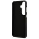 7. Guess Hülle mit genarbtem, großem 4G-Metalllogo für Samsung Galaxy S26 – Schwarz