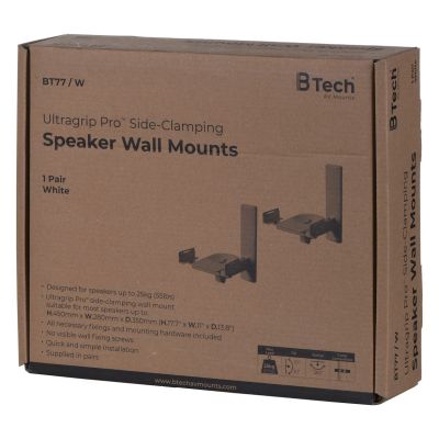 10. Wandhalterung für B TECH BT77/W 1MBTG012 Lautsprecher (weiß)