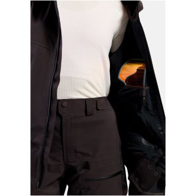 2. Damen-Regenjacke Odlo X-ALP 3L Jacket Hardshell, braun