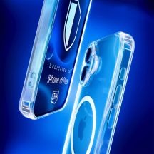 3mk MagCase Hülle mit MagSafe für iPhone 16 Plus – transparent