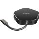 D-Link DUB-M420 Kabelgebundene Thunderbolt 3 Dockingstation, Aluminium, Schwarz