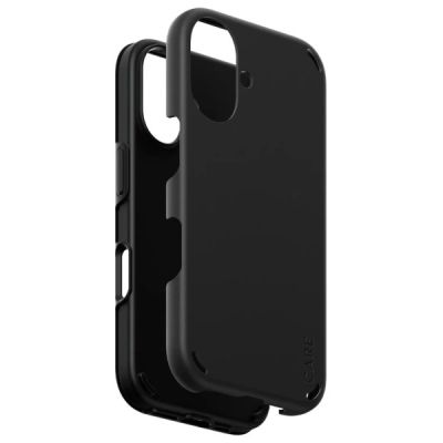 2. CARE by PanzerGlass Feature Double Defense Case für iPhone 16 – Schwarz