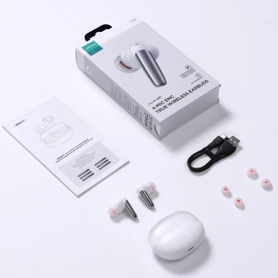 7. Joyroom Jbuds Series JR-BB1 TWS kabellose In-Ear-Kopfhörer – Weiß