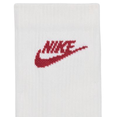 3. Nike Everyday Elevated Socken, 3 Paar, Weiß, IH8522 906