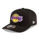 New Era 9SEVENTY Los Angeles Lakers NBA Team Schwarze Stretch-Snapback-Kappe - 60755450