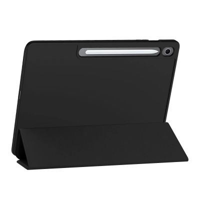 5. TechProtect SmartCase Pen Hülle für Samsung Galaxy Tab S10 FE+ 13.1 X620 / X626B - Schwarz