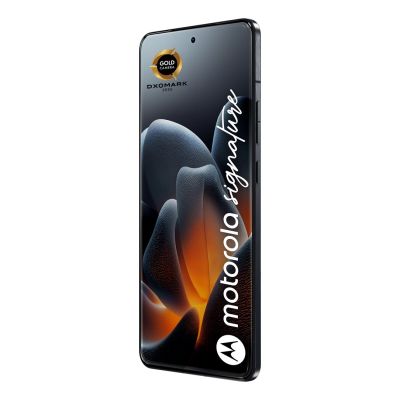 2. Motorola Signature 17,2 cm (6,78 Zoll) Dual-SIM Android 16.0 5G USB Typ-C 16 GB 512 GB 5200 mAh Dunkelblau