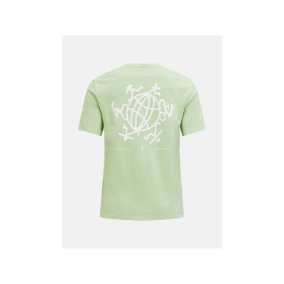 4. PEAK PERFORMANCE Explore Graphic Tee Women T-Shirt grün