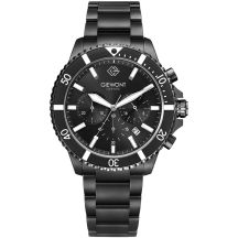 Giewont Herrenuhr Chronograph Saphir Schwarz GW3970-B4