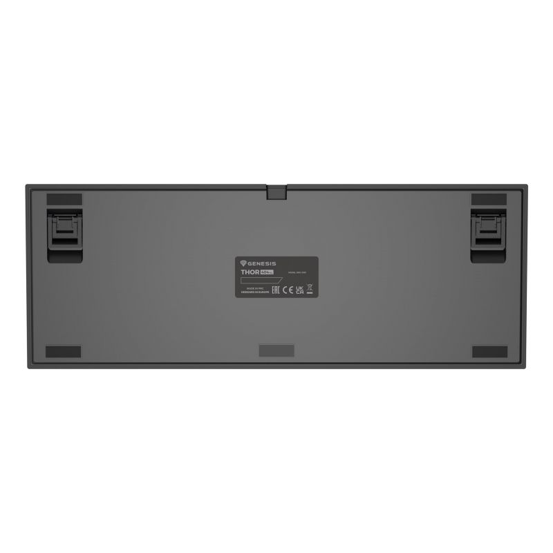 5. GENESIS Thor 404 TKL Gaming-Tastatur USB QWERTY Deutsch Schwarz