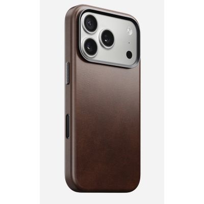 Nomad Traditionelle Lederhülle für 16 cm (6,3") Mobiltelefone Braun