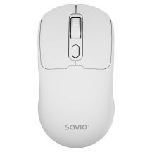 SAVIO Kabellose Maus BT 2,4 GHz Weiß MB-05