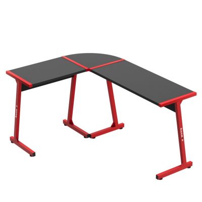 6. Huzaro Hero 6.0 Roter Gaming-Schreibtisch