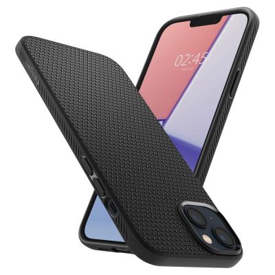 6. Spigen Liquid Air Hülle für iPhone 14 Plus – Mattschwarz