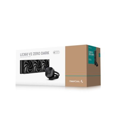 6. DeepCool LE360 V2 ZERO DARK Wasserkühlung