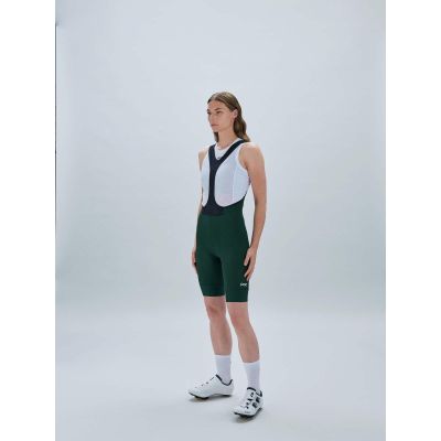 2. Damen-Radträgerhose POC W's Cadence Bib Shorts, grün