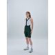 2. Damen-Radträgerhose POC W's Cadence Bib Shorts, grün