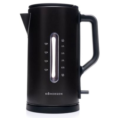 6. Kohersen Modern Matt A451 Wasserkocher, 3000 W, Schwarz