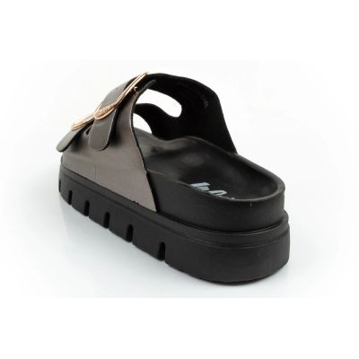 5. Lee Cooper Damenschuhe, Hausschuhe, silber, bequem, Plateau, modisch