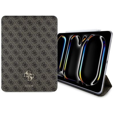 Guess GUFC13PM24PS4SGW iPad Pro 13" 2024 braun/braun magnetisches 4G großes Logo