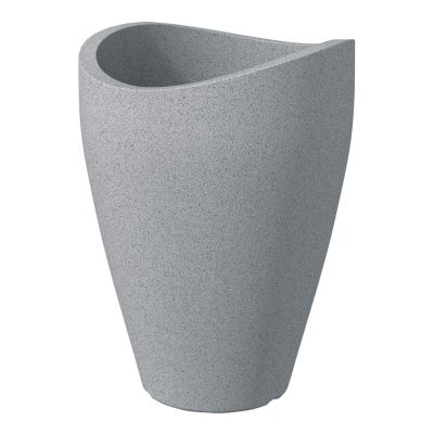 Blumentopf aus Kunststoff 254/54 Steingrau D54