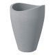 Blumentopf aus Kunststoff 254/54 Steingrau D54