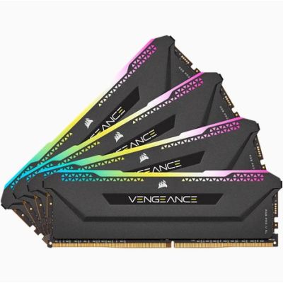 5. DDR4-RAM-Kit 64 GB PC 3200 CL16 CORSAIR KIT (4x16 GB) Vengeance RGB Einzelhandel