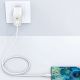 9. Acefast C2-03-CC USB-C – USB-C PD QC-Kabel 60 W 3 A 480 Mbit/s 1,2 m – Weiß