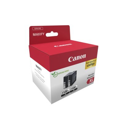 2. Canon 9254B011 Tintenpatrone, 2 Stück, Original Schwarz