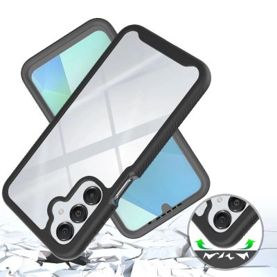 5. Tech-Protect Defense Case für Samsung Galaxy A17 4G / 5G - Schwarz