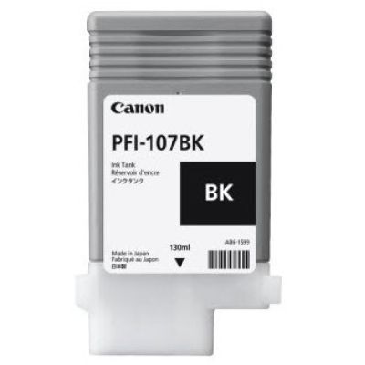 Canon PFI-107BK Original Schwarz 1 Stück.
