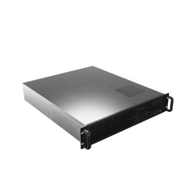 Lanberg SC01-5202-12B Modulares Rack-Servergehäuse (2 HE) 0 GB