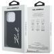 8. Karl Lagerfeld FW Jeans Signature Logo iPhone 16 Pro Hülle - Schwarz